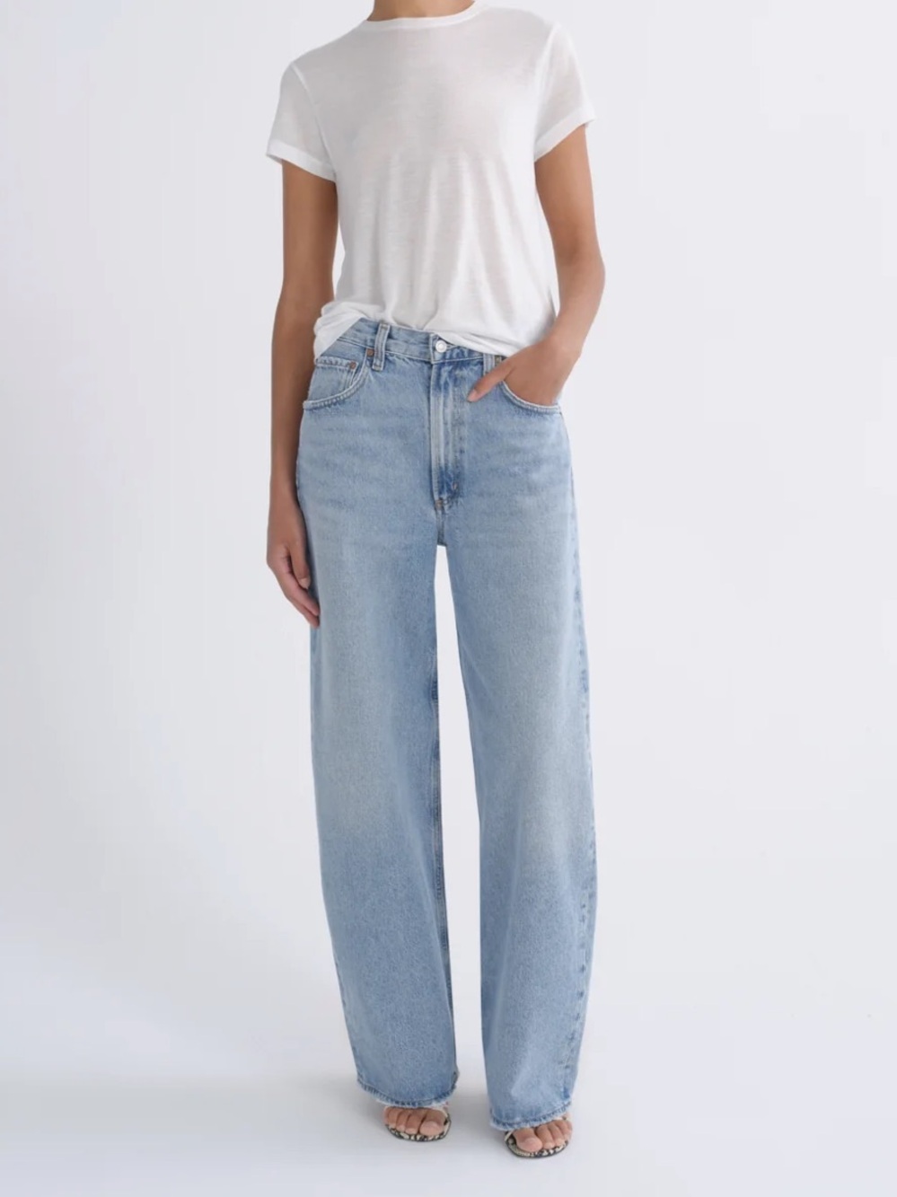 AGOLDE LOW CURVE JEAN